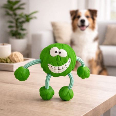 Juguete Perro Muñeco Caucho Natural  (Vdp-2039-Assrt)