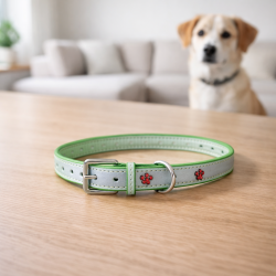 Collar para Mascota Teddy Pets con Huella Ajustable 43 cm