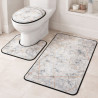 Set de Alfombras para Baño DKFashion 3 Piezas | Confort, diseño y practicidad