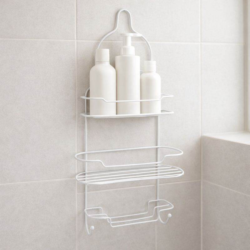 ORGANIZADOR DUCHA 29X10X53CM BLANCO(DKHR-681)
