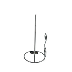 PORTA TOALLA 15X28CM PLATA(DKHR-683)