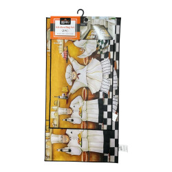 SET ALFOMBRA COCINA 2PCS CHEF(RGC503)