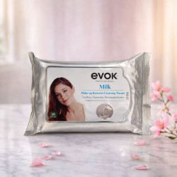 TOALLA DESMAQUILLADORA 30PCS EVOK(CM-0226-2)