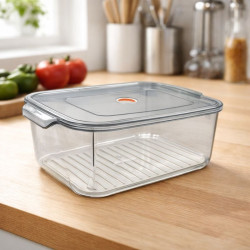 Bandeja organizadora de acrílico DKFashion para cocina