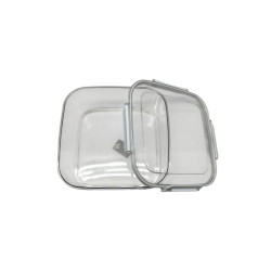 Envase plástico cuadrado 2730 ml DKFashion para alimentos