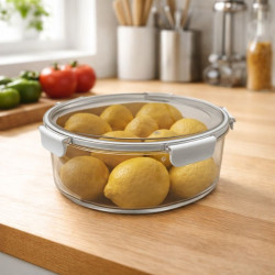 Envase plástico redondo 2550 ml DKFashion para alimentos