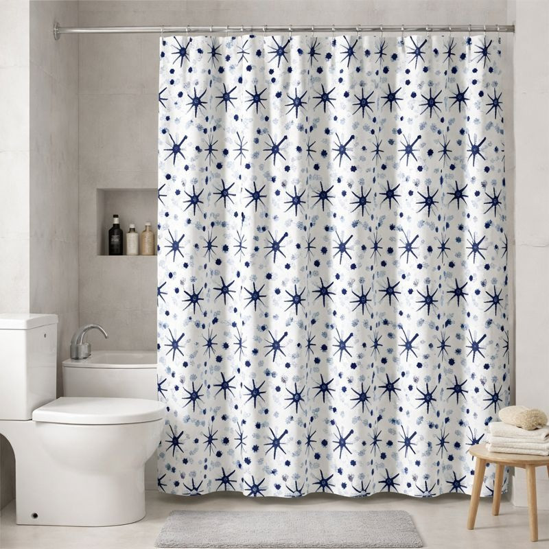 Cortina de baño plástica DKFashion 180 cm