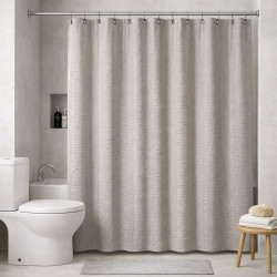 Cortina de baño taupe 70x72 Nemo Tarders
