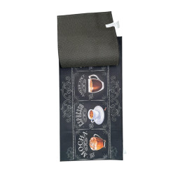 SET ALFOMBRA COCINA 2PCS COFFEE(RG839)
