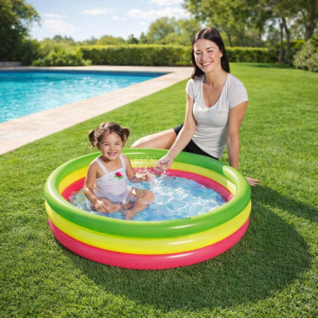 Piscina Inflable BESTWAY 1.02x25 cm 51104 | Diversión segura para niños