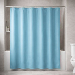 Cortina de baño 72x72 con 12 ganchos | Resistente y práctica