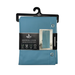 Cortina de baño 72x72 con 12 ganchos | Resistente y práctica