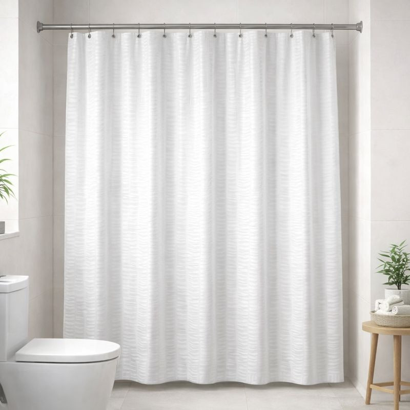 CORTINA BAÑO 70''X72'' BLANCO(HPC-5246)
