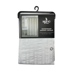 CORTINA BAÑO 70''X72'' BLANCO(HPC-5246)