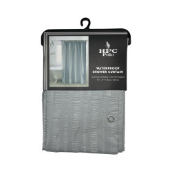 Cortina de Baño Gris 70x72 Pulgadas | Práctica y Moderna