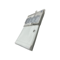 Cortina de baño jumbo 180x200 cm resistente y funcional