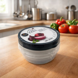 Envases Plastico C/ Tapa  3Pza (7453116021101)