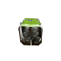 Set de Vasos de Vidrio 400 ml – 6 Piezas | Uso Diario