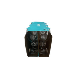 Set de copas de vidrio 250 ml para bebidas | Nemo Traders