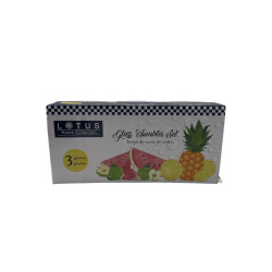 SET VASOS VIDRIO 3PCS DECORADO(3PCS-AP21)