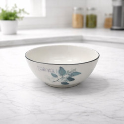 Plato hondo de cerámica 6 pulgadas para cocina y mesa