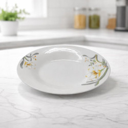 Plato Hondo de Cerámica 8" para Cocina y Comedor