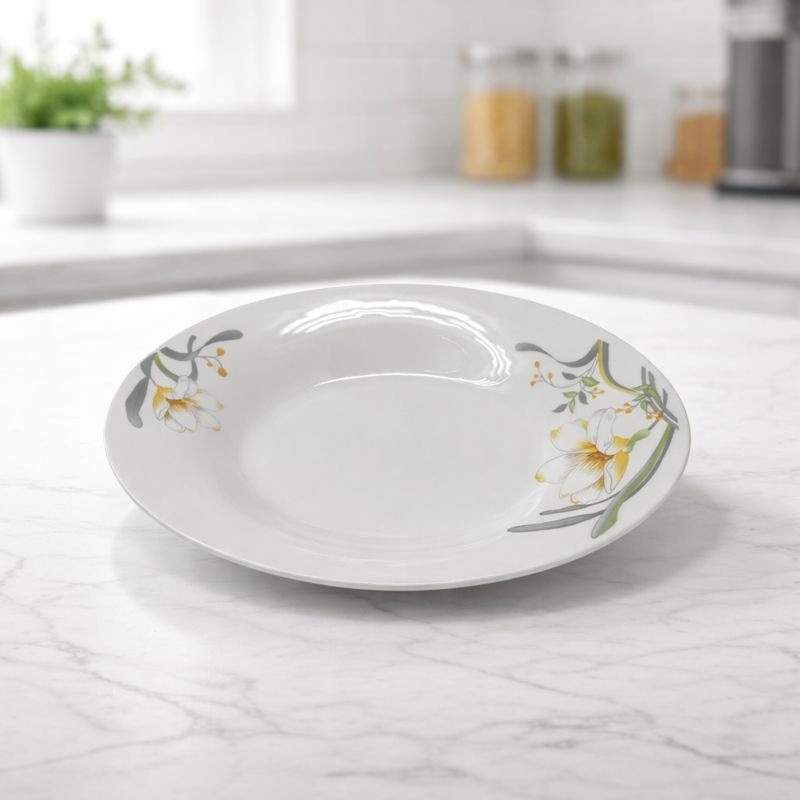 Plato Hondo de Cerámica 8" para Cocina y Comedor