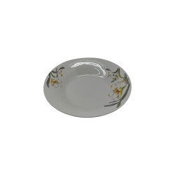 Plato Hondo de Cerámica 8" para Cocina y Comedor