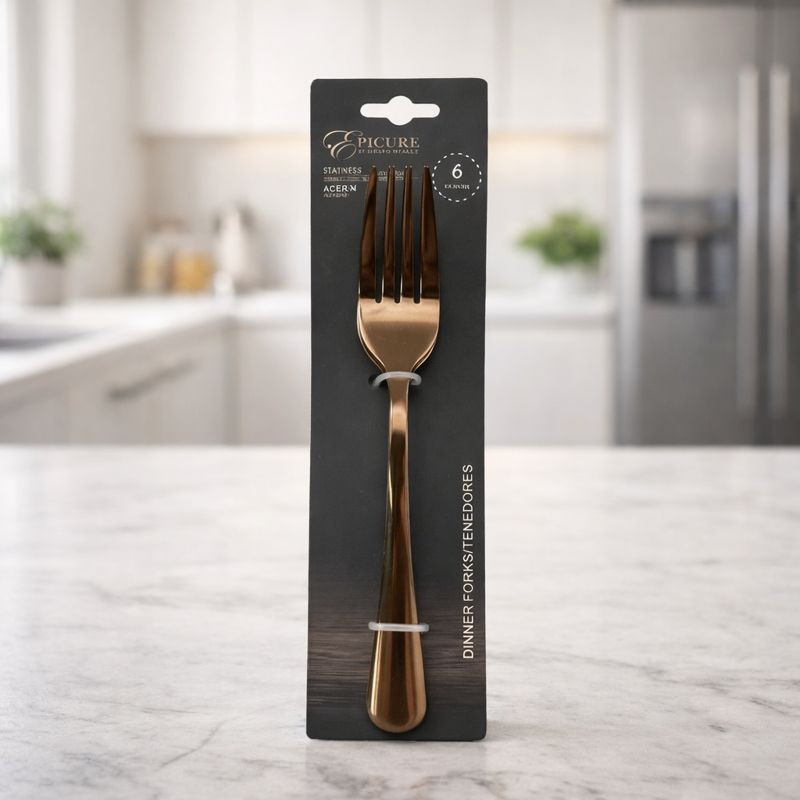 SET TENEDORES METAL SET 6PZA(EP-6FK-RG2)