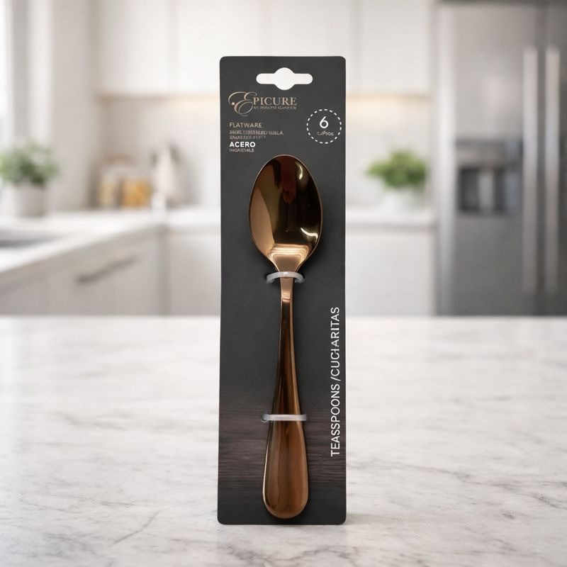 SET CUCHARAS METAL TÉ  6PCS(EP-6TS-RG4)