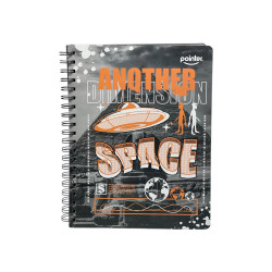 PAQUETE 6 CUADERNOS 200H RESORTE URBAN 5 MATERIAS POINTER