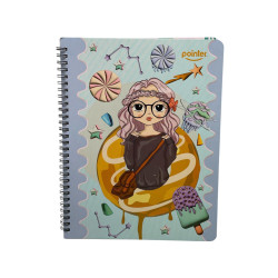 PAQUETE 6 CUADERNOS 80H RESORTE GIRL CUTE