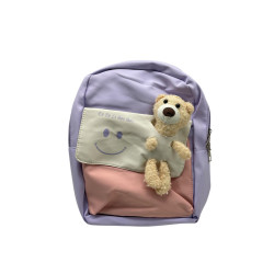 Bolso escolar infantil Everest carita feliz oso