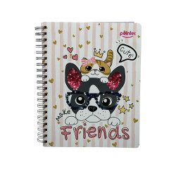 Cuaderno Res.Pointer 200H Mascotas Caricaturas (Nb2005-Mas-2