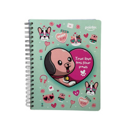 Cuaderno Res.Pointer 200H Mascotas Caricaturas (Nb2005-Mas-2