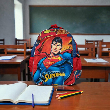 Set salveque Superman niño 3 piezas Carnival escolar