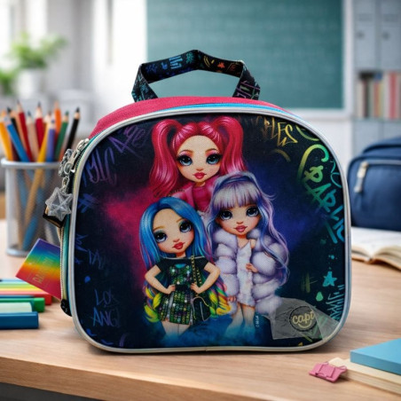 Bolso térmico Rainbow High Chic Carnival | Ideal para escuela