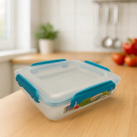 Recipiente para sándwich Poliplast práctico y resistente