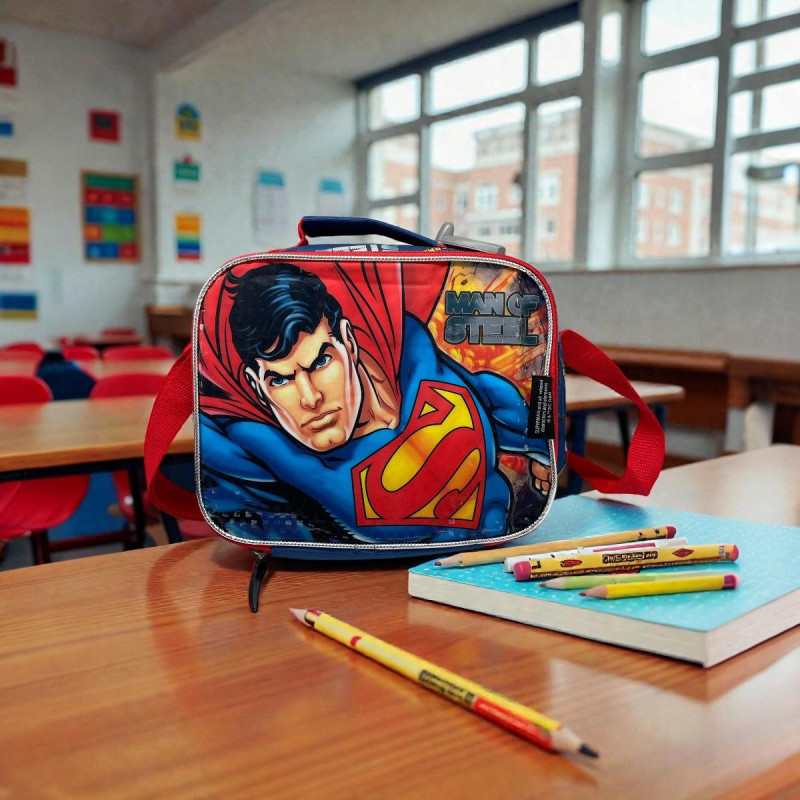 Lonchera Accesorios Superman Niño Nickelodeon (Cla-Sm-P3653)