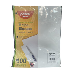 Hojas Blancas Pointer (72-P-N)Oferta 0