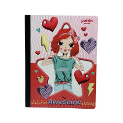Cuaderno Cos.50H  Girlcute (80235-50S-Grc-2024)