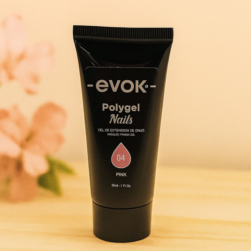 POLIGEL UÑAS PINK 30ML EVOK(EV-GE005-P)