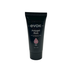 POLIGEL UÑAS PINK 30ML EVOK(EV-GE005-P)