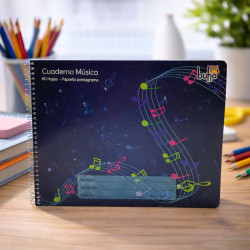 Cuad Musica Buho Res 50H (62416) Bts25