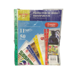 Protector Hojas Plast Pointer (Pnt-Fp-3-50C)