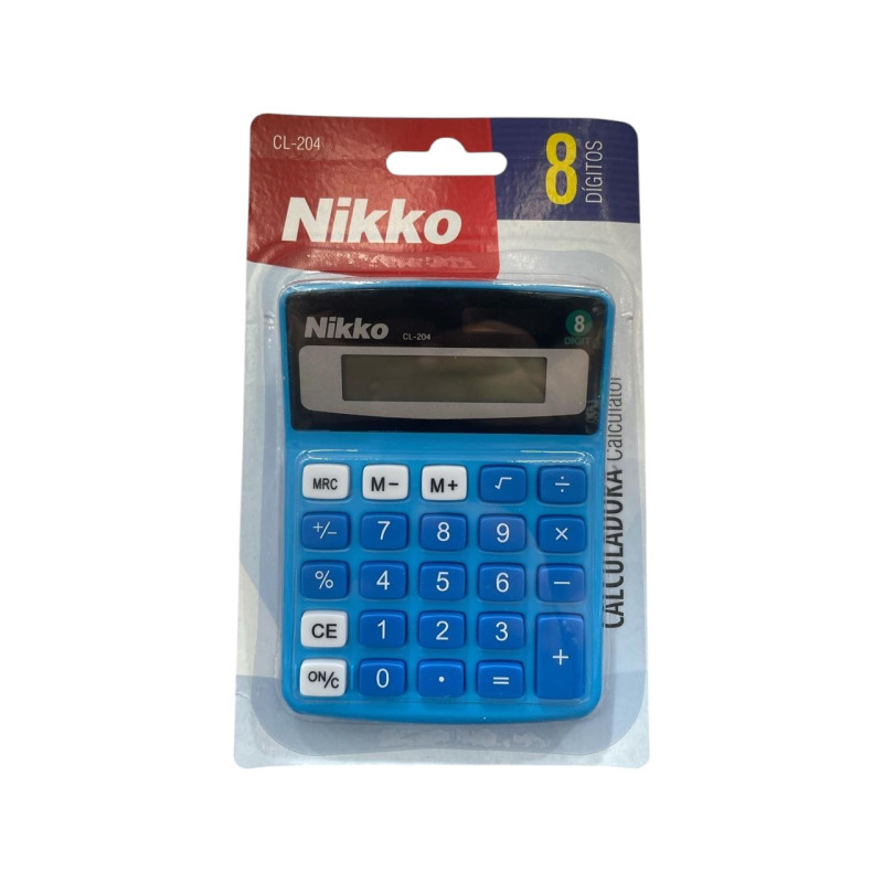 Calculadora Nikko(Cl-204)
