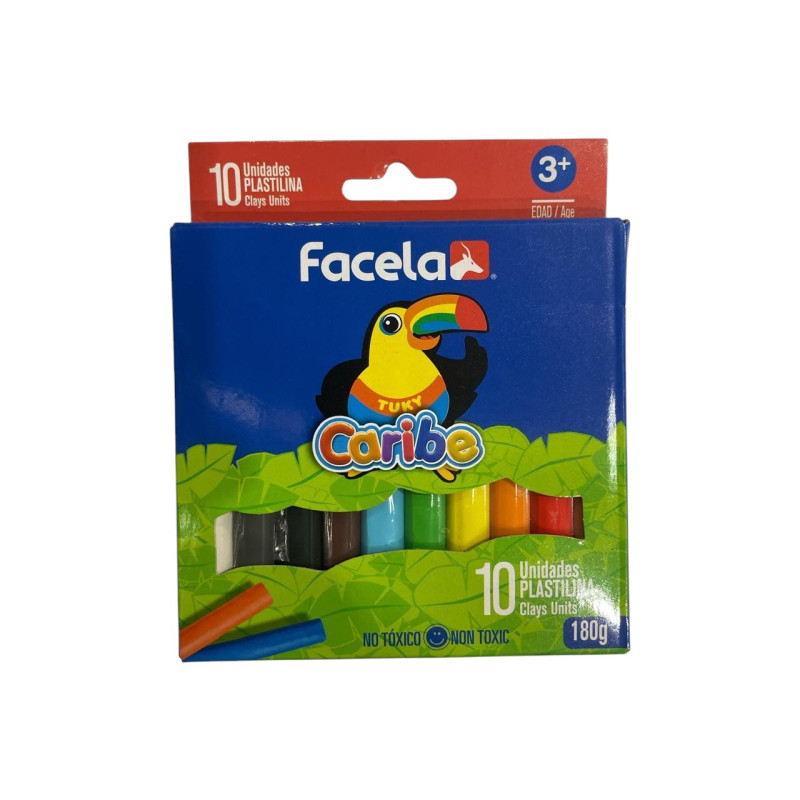 Plastilina Magica 10 Pzs Facela (Pt41115)