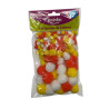 Pompones De Colores Para Manualidades X 150 Pzas. (Anc-1986)