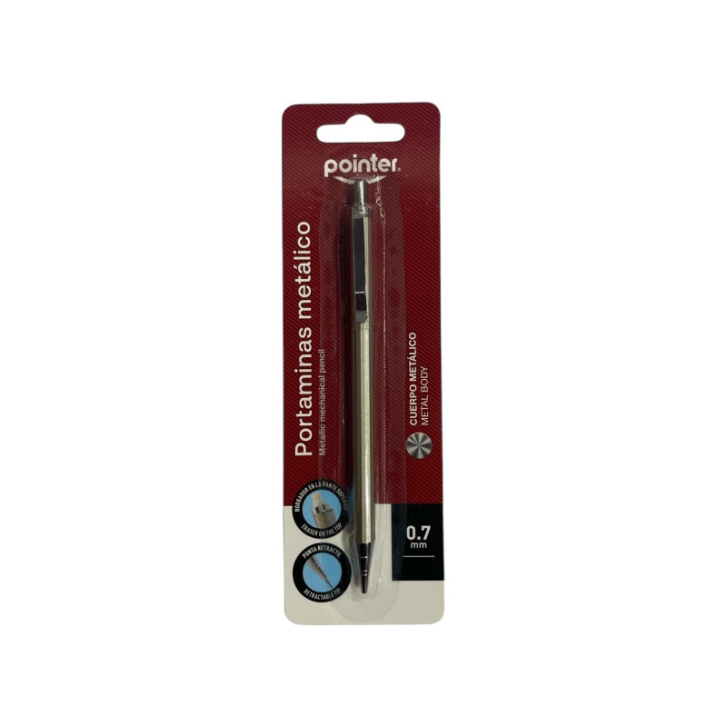 Portaminas Pointer Metal Blister 0,7Mm (Mp-2397-B)