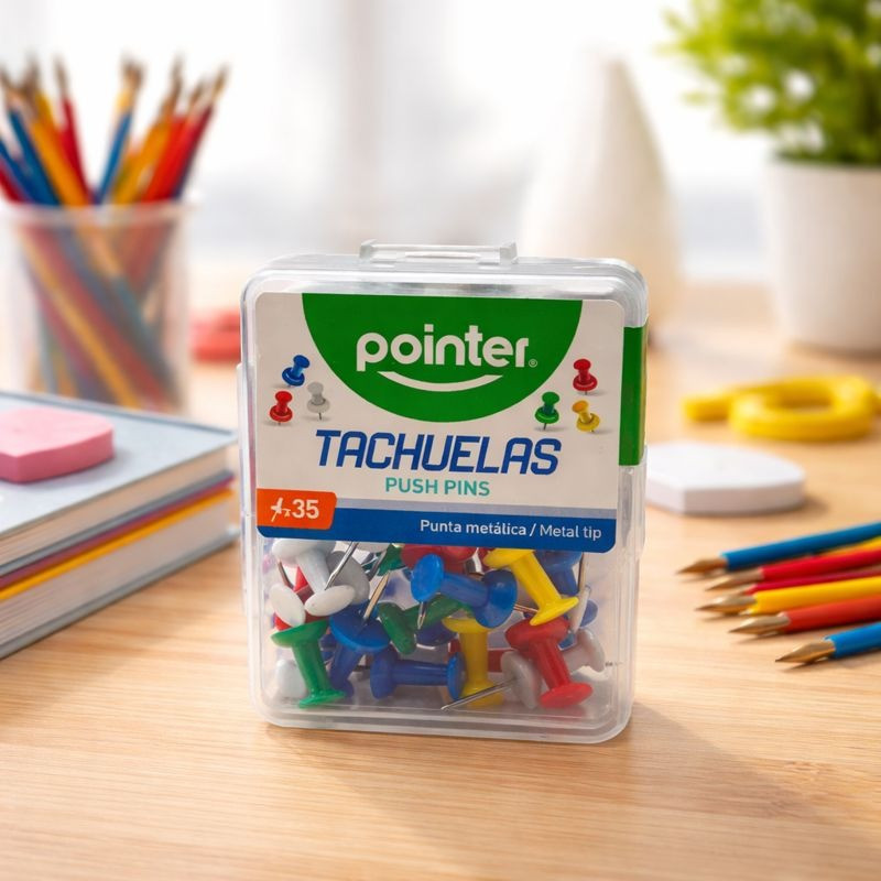 Tachuelas Pointer 35Pcs (Bxtch-35)